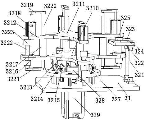 Brake pump pressure releasing cover feeding machine