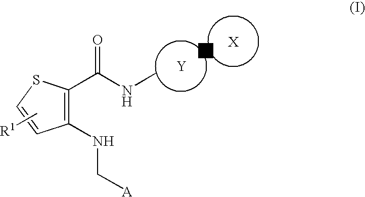 (Spirocyclylamido)aminothiophene compounds