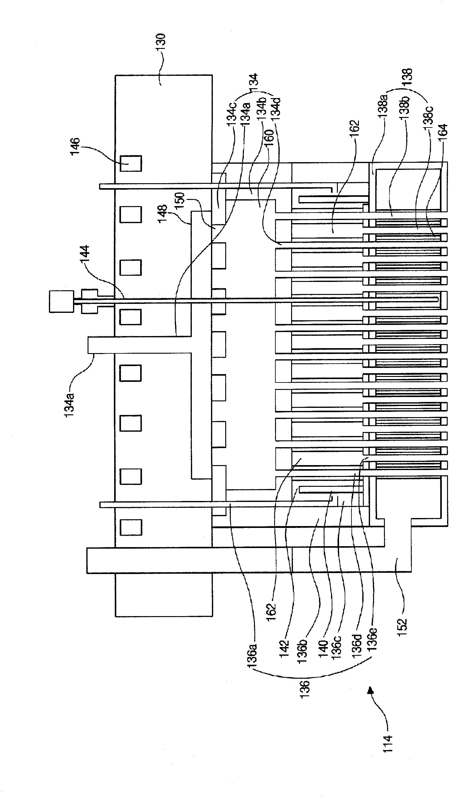 Gas distribution apparatus, and substrate-processing apparatus comprising same