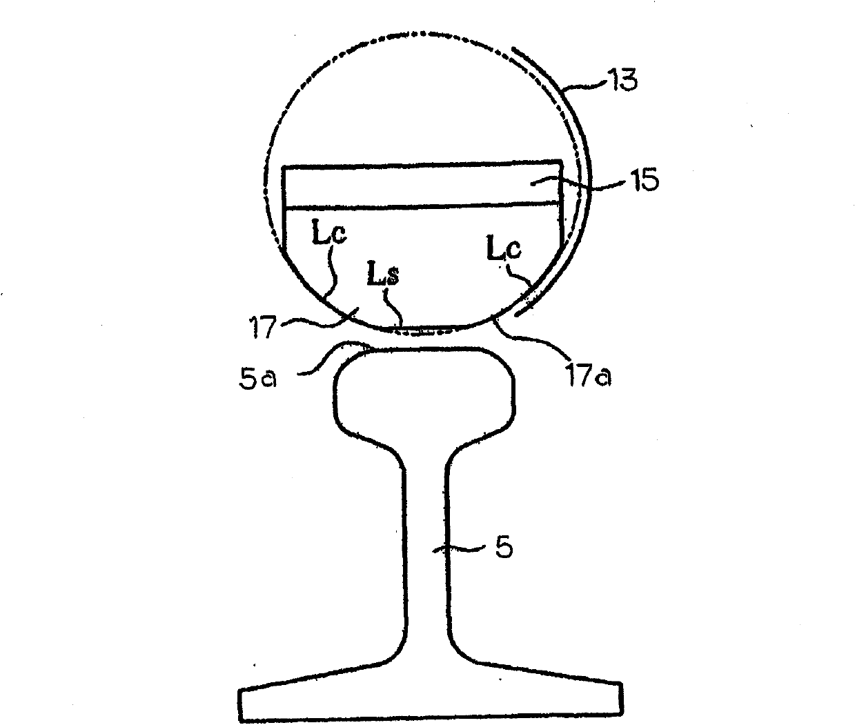 Eddy current rail brake