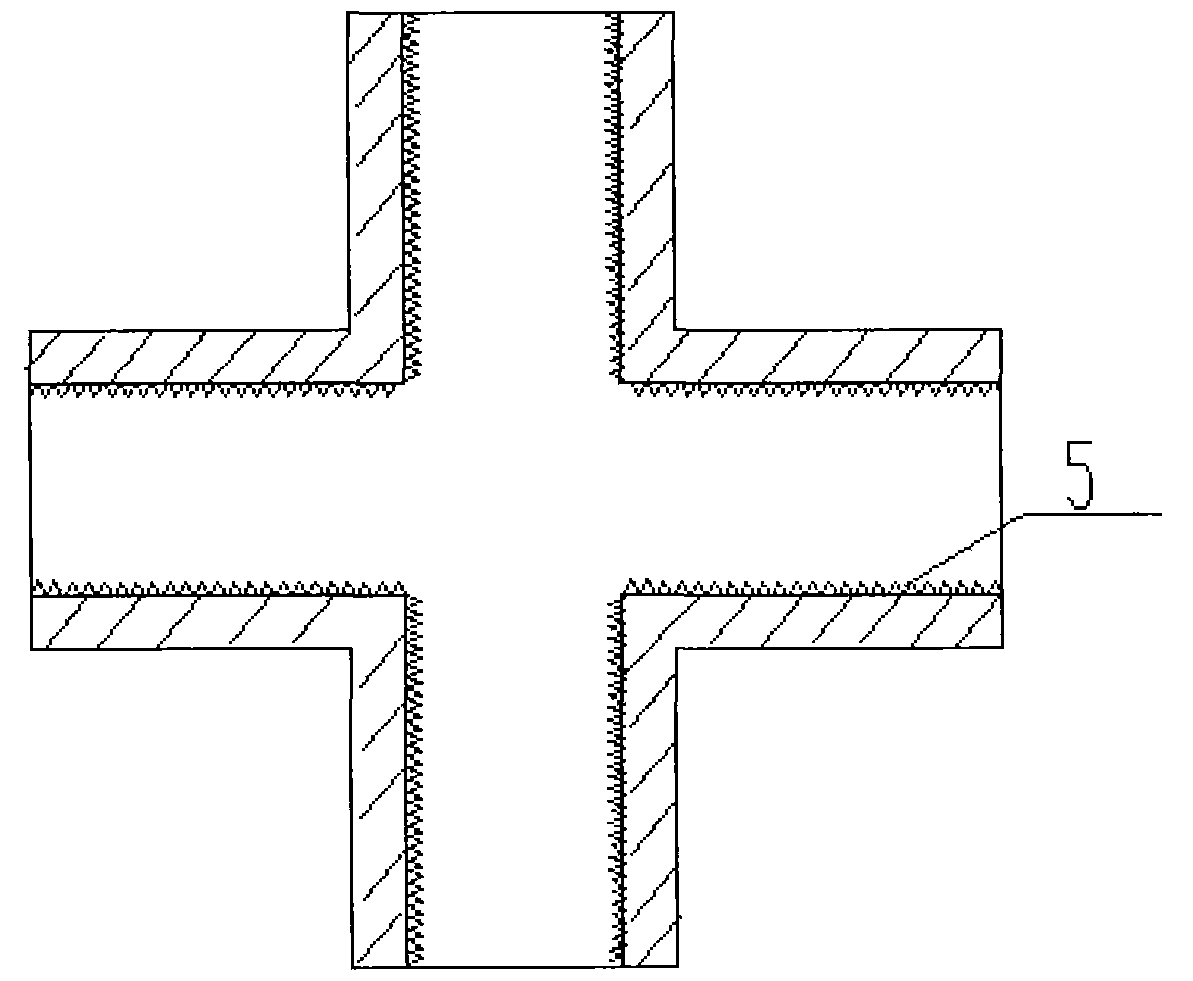 Cruciform reinforcement joint