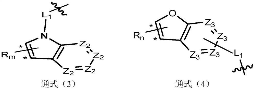 Compound taking triazine derivative as core and application thereof