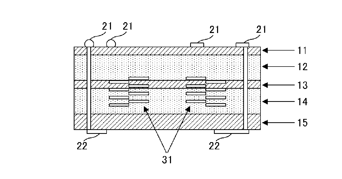 Laminated inductor element and manufacturing method thereof