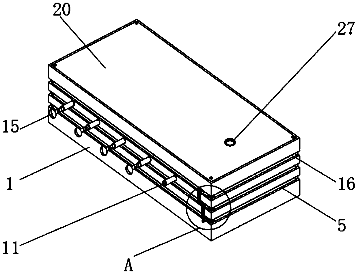 New energy automobile lithium battery fixing equipment and using method thereof