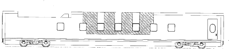 Method for improving fireproof performance of vehicle body