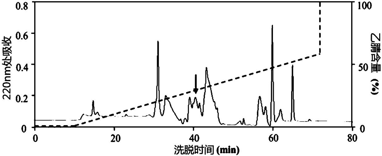 Lake Taihu whitefish host defense peptide and application thereof