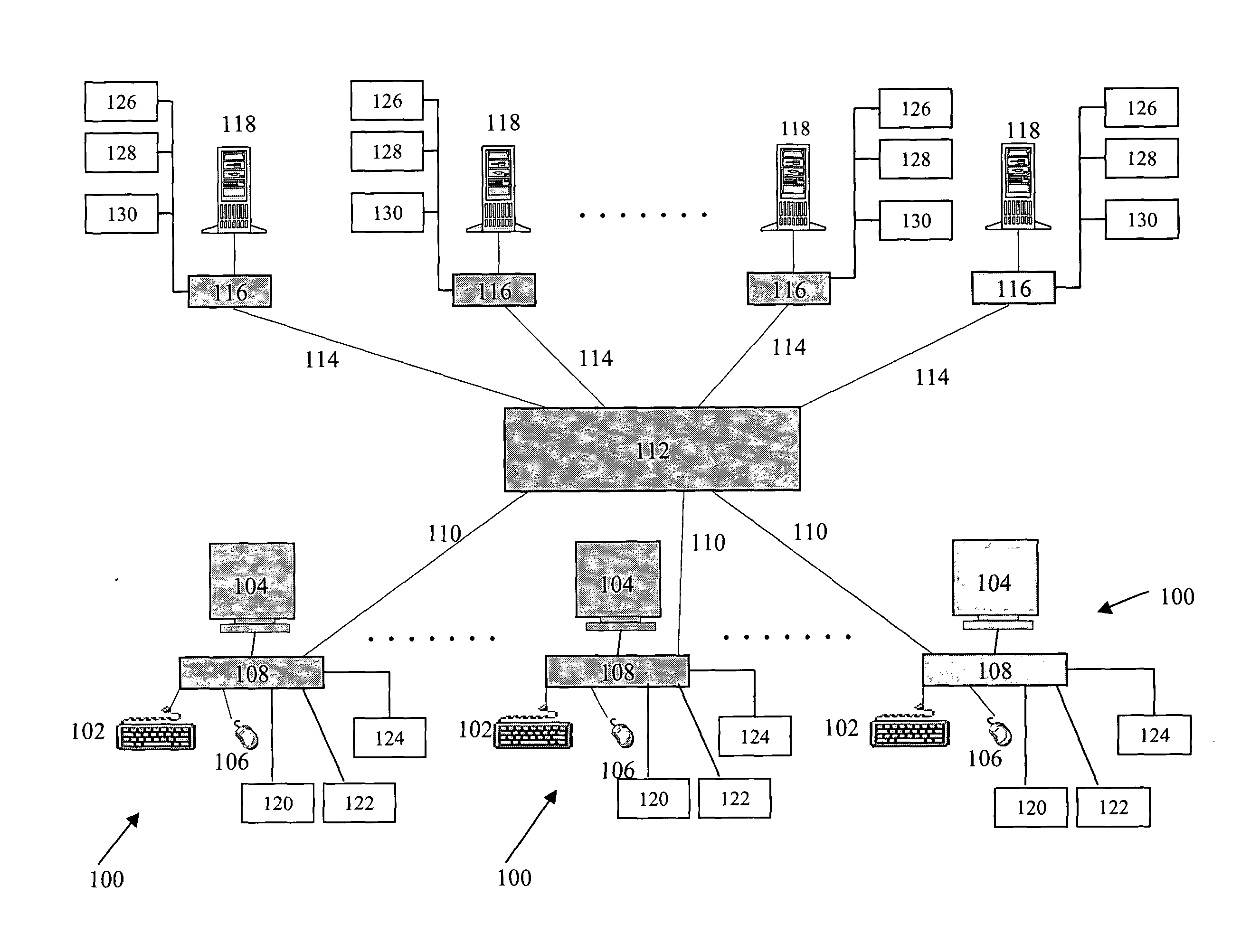 Multimedia-capable computer management system for selectively operating a plurality of computers