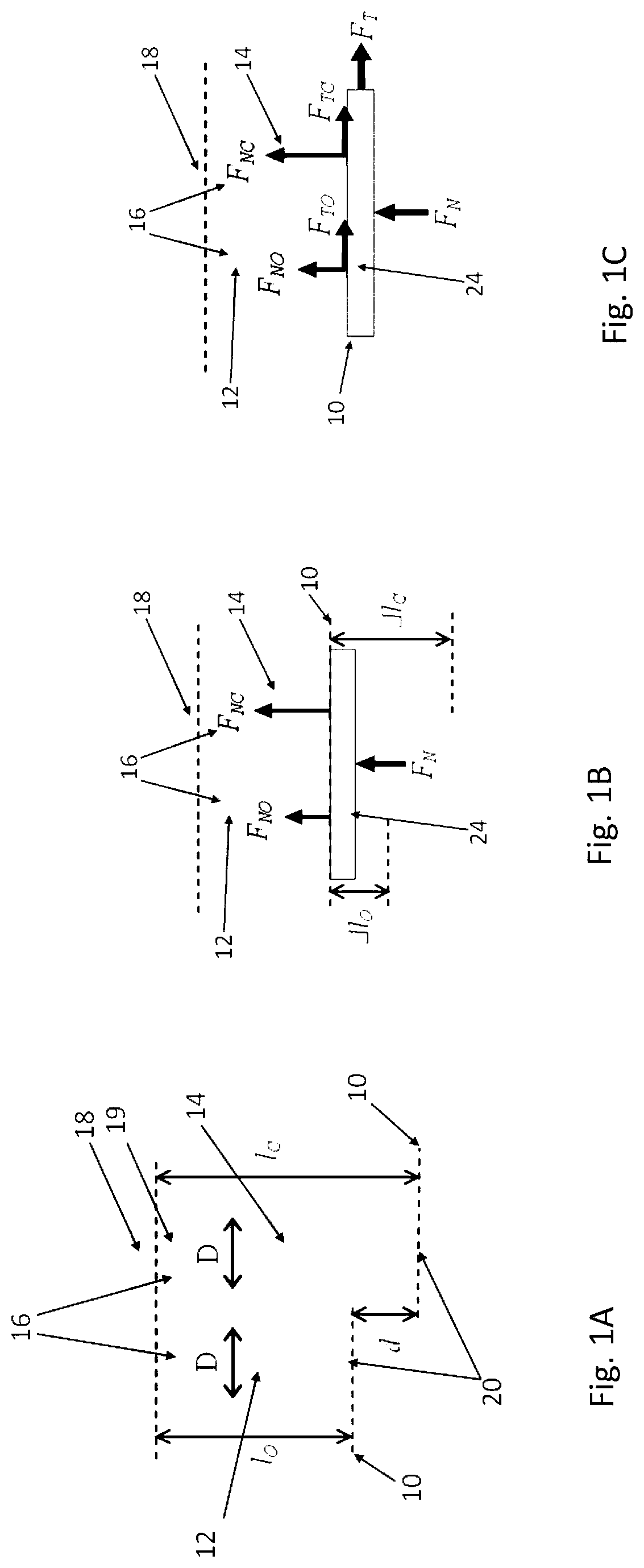 Friction-based tactile sensor for measuring grip security