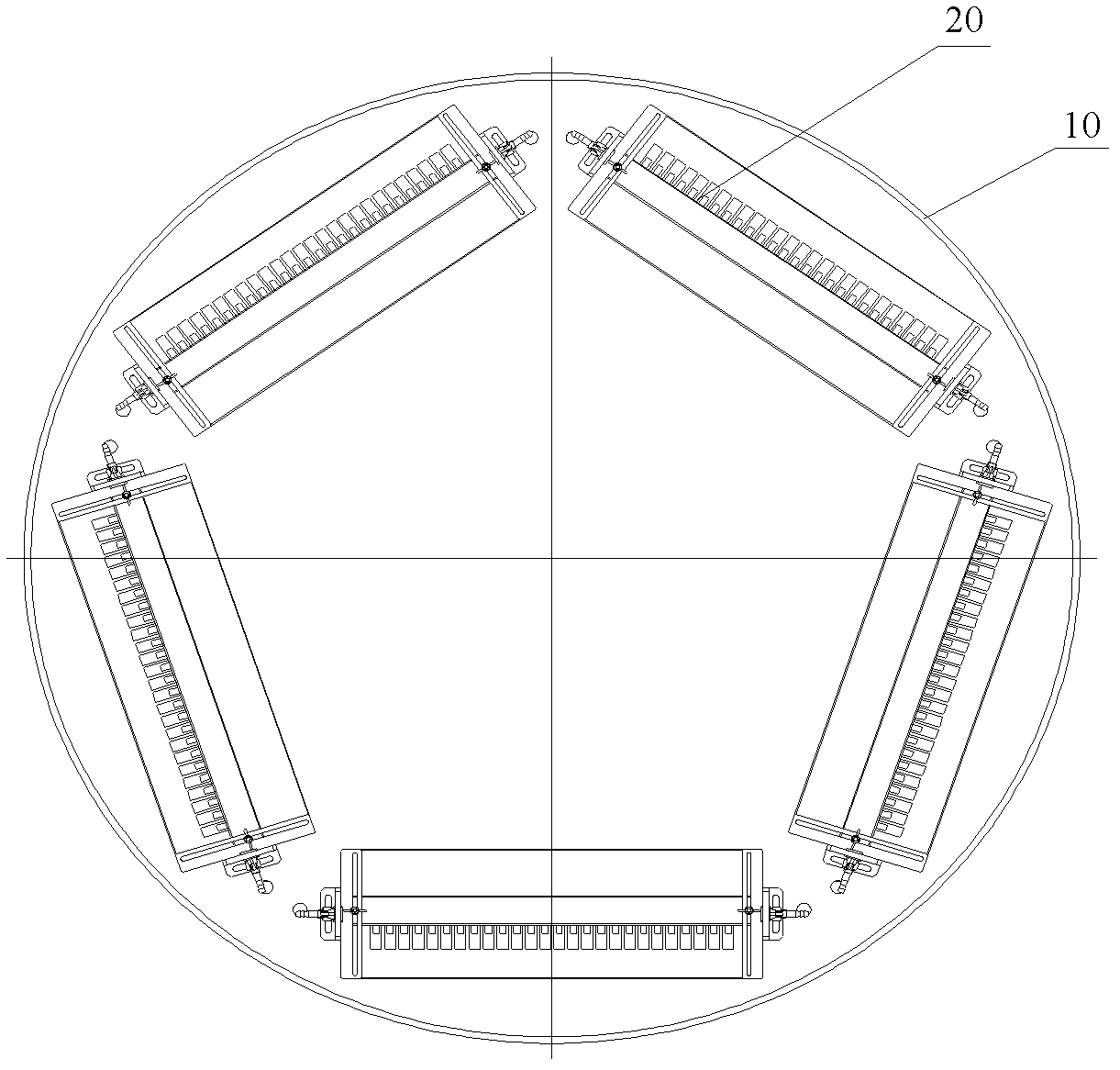 Welding device and welding method for outlet ends of one-way valves of capillary components