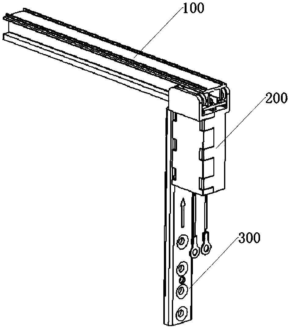 Carbon brush contact conductive device