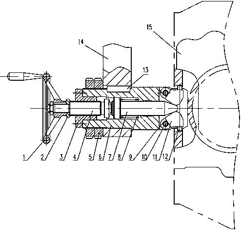 Manual centering mechanism