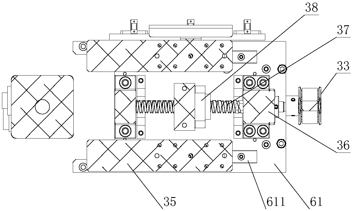 Display panel taking and placing device