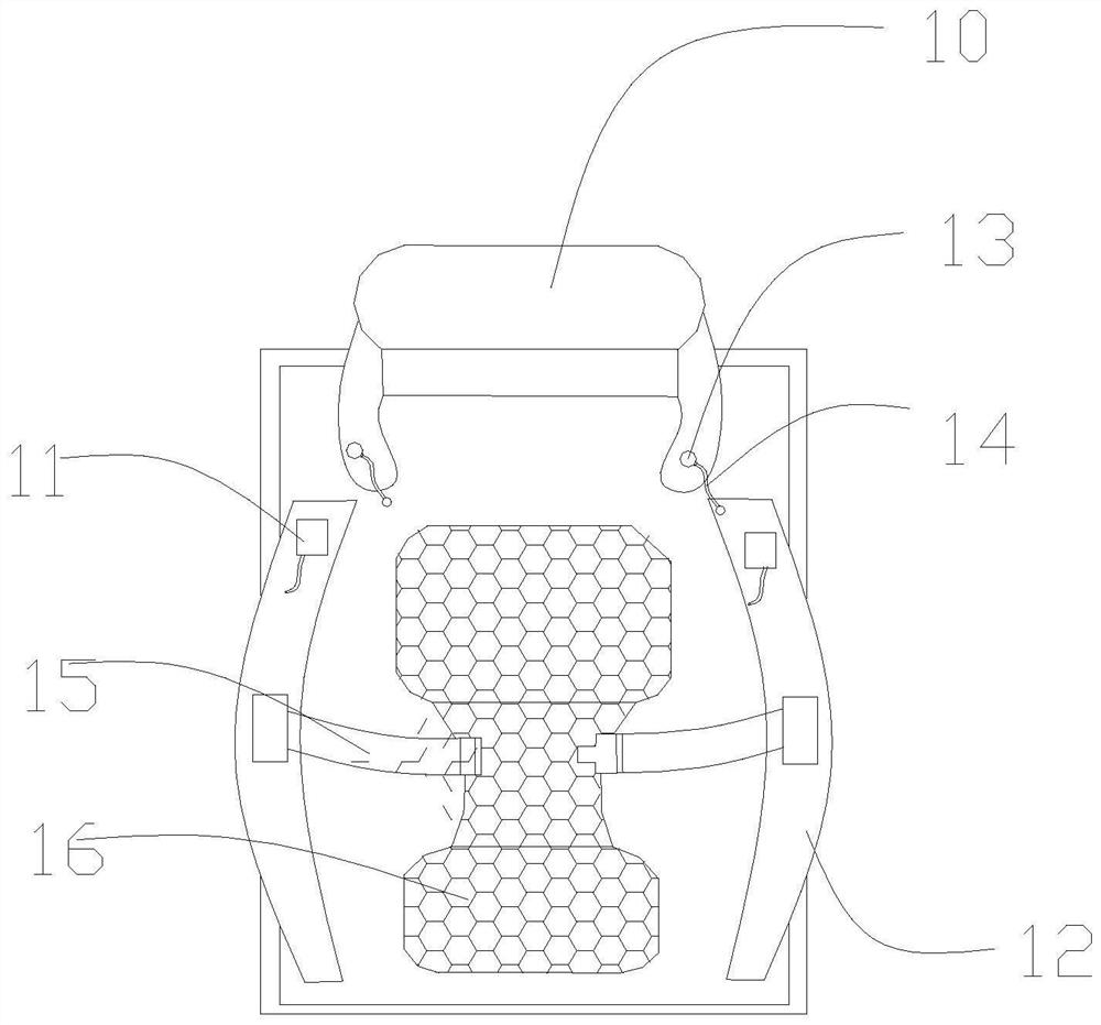 An anti-drowning escape self-rescue backpack