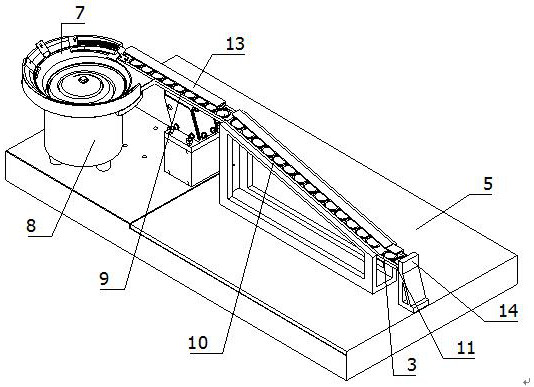 Rotating disc type intelligent assembling equipment for faucet inverted screw O-shaped ring