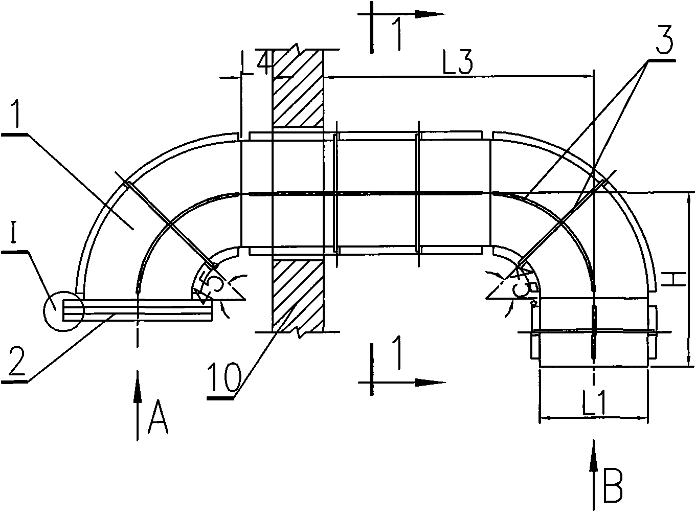 Air suction device for an air compressor