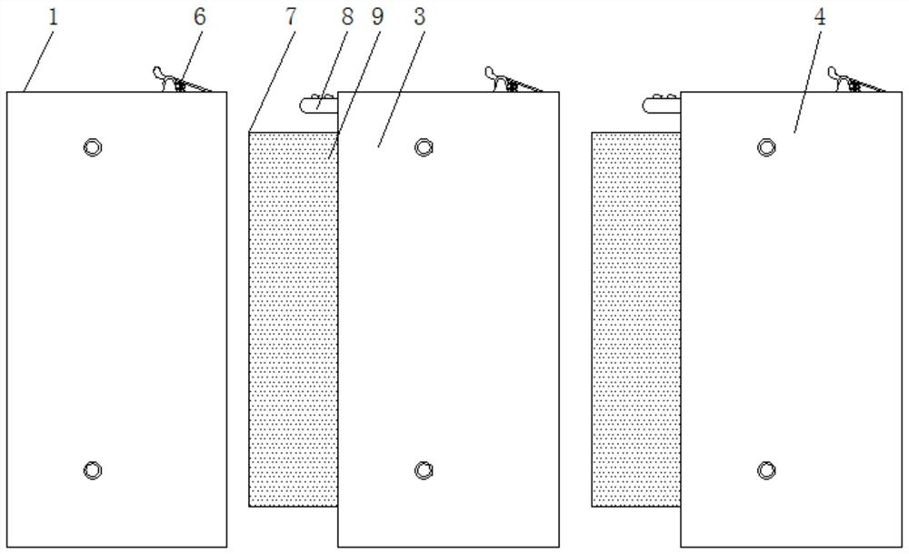 Fabricated wallboard with gap sealing and water leakage preventing functions