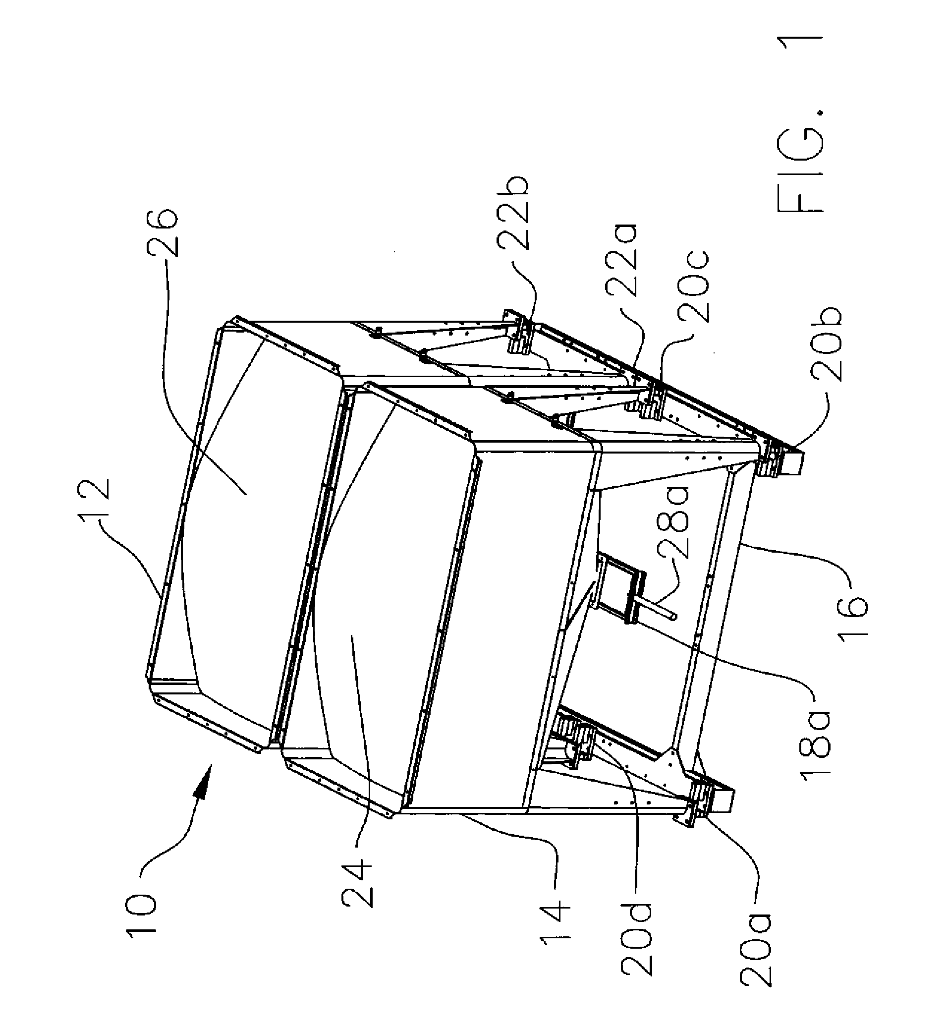 Multi-flow bulk weighing system