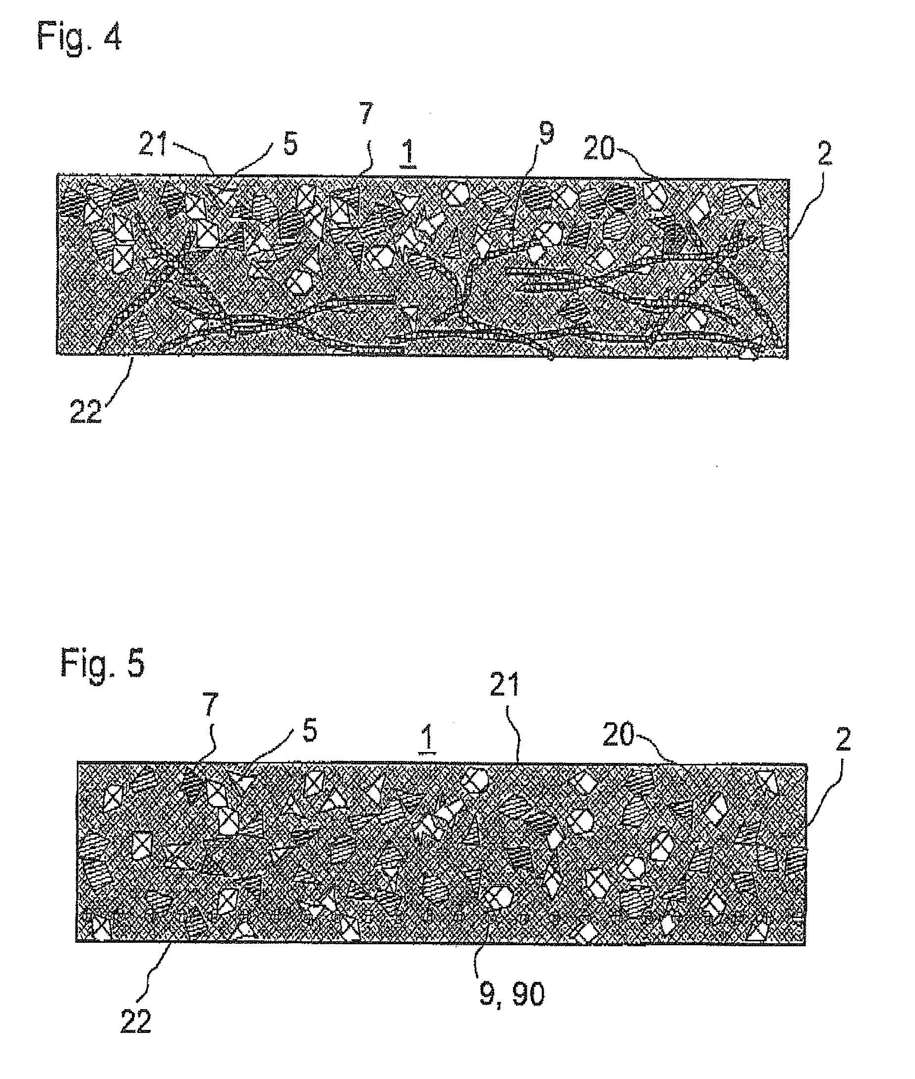 Armor material and method for producing it