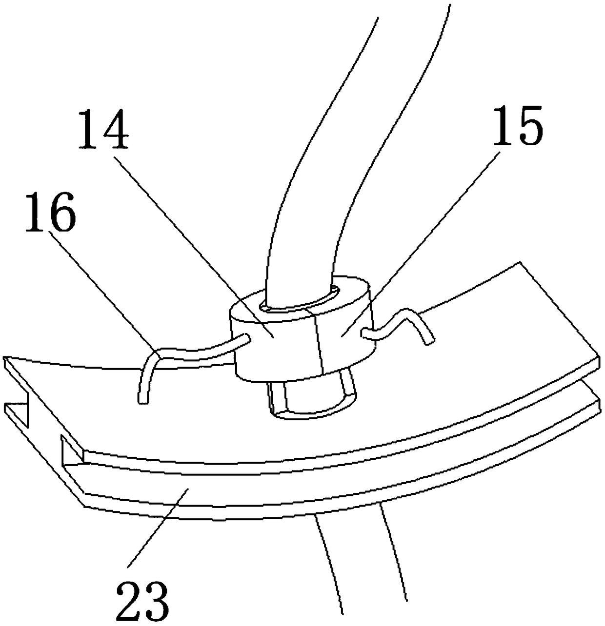 Feeding assisting device for dysphagia