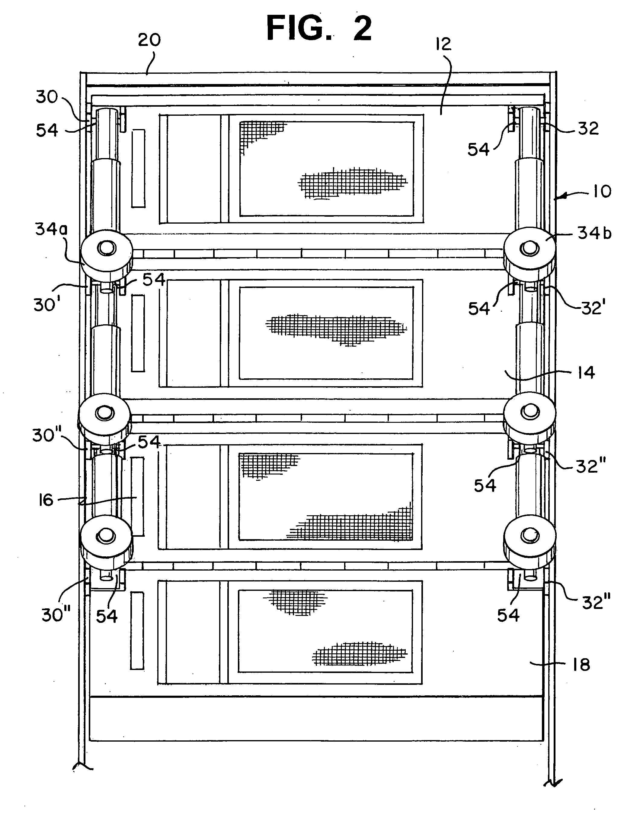 Automated system for adjusting line array speakers