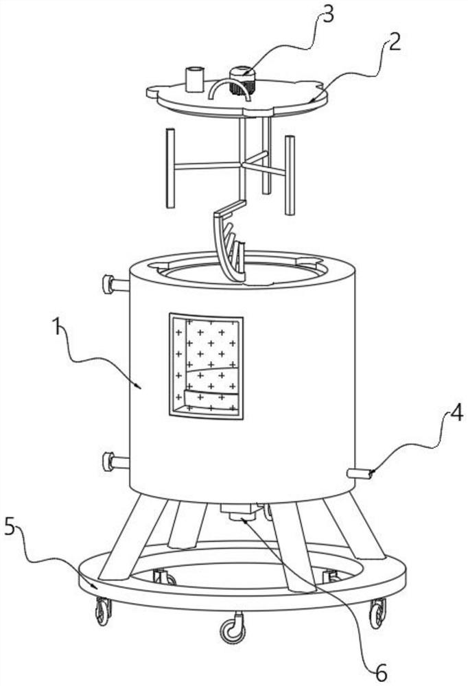 Crystallizing tank for crystallizing cannabidiol in industrial hemp
