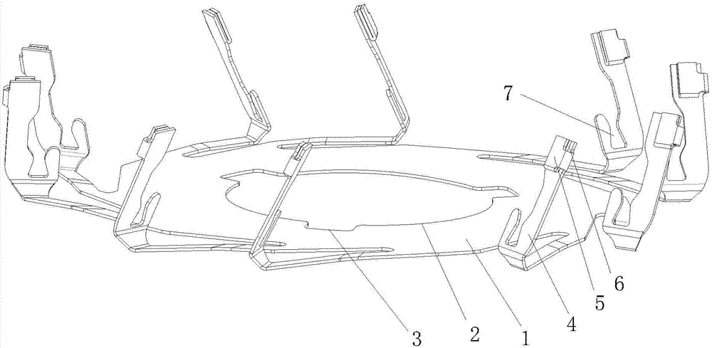 Auxiliary blade for rotary-type electric shaver