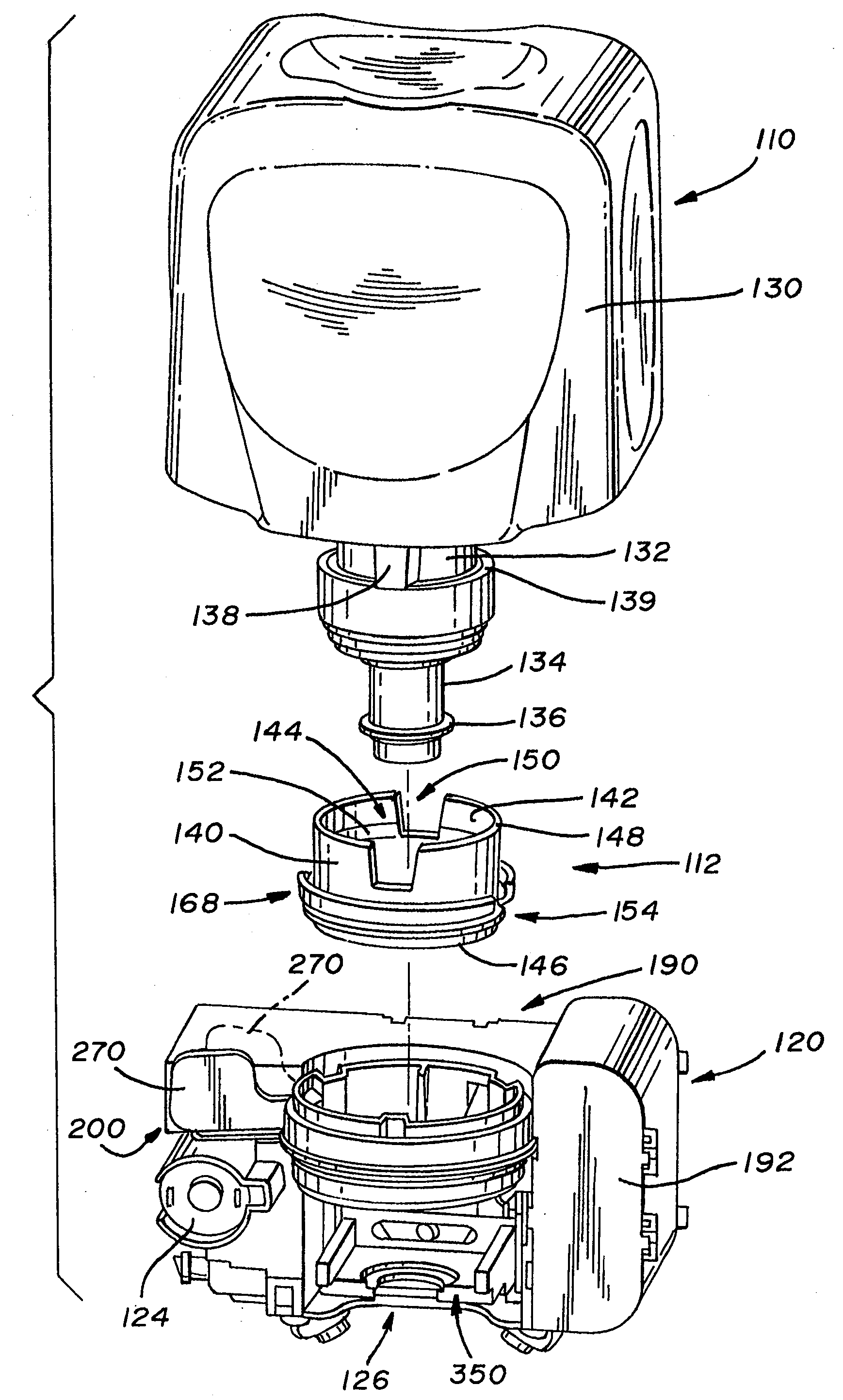 Electronically keyed dispensing systems and related methods utilizing near field frequency response