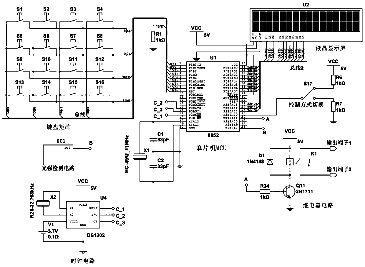 Outdoor lighting control method