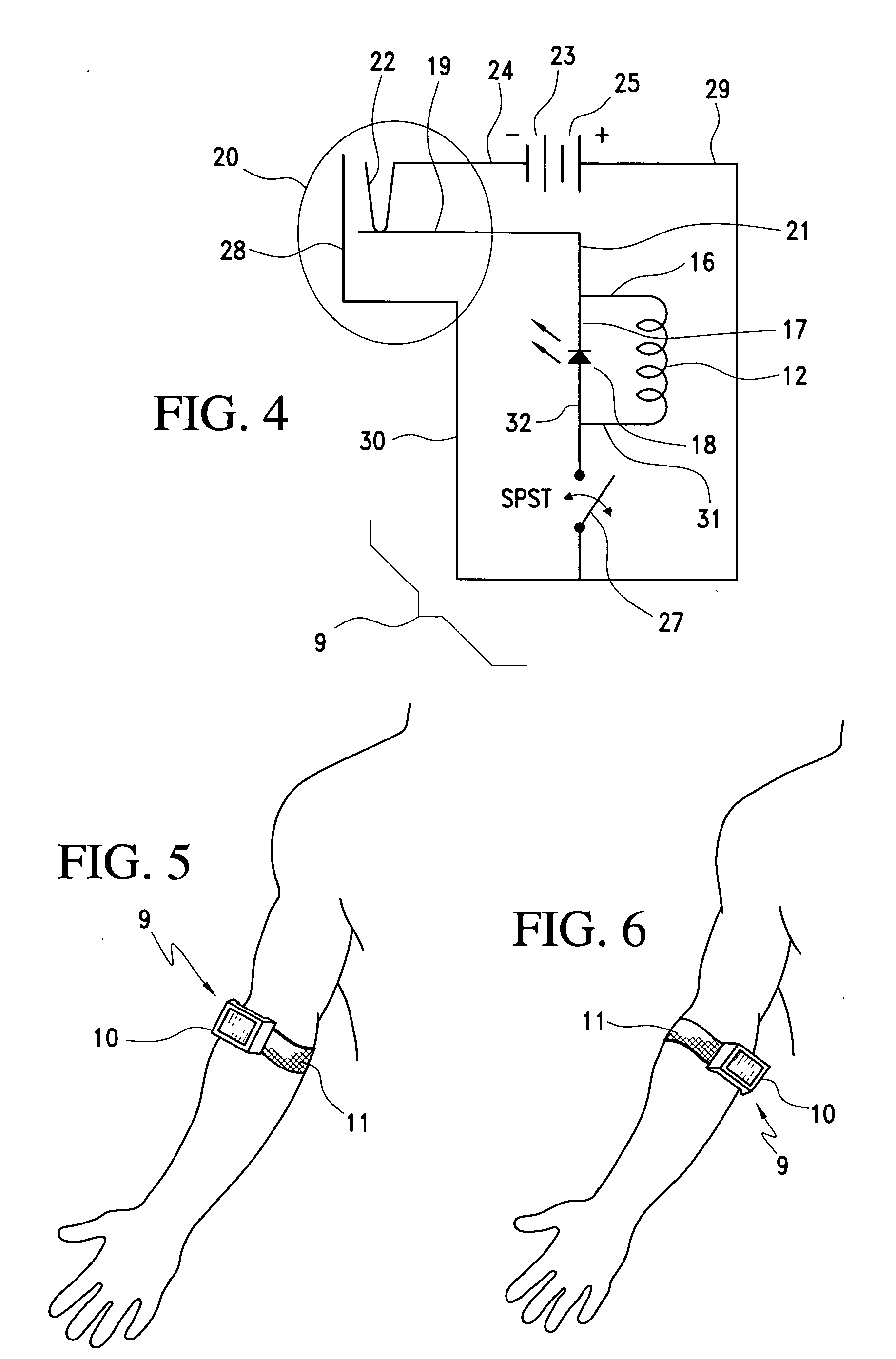 Method and apparatus for therapeutic treatment of inflammation and pain with low flux density, static electro-magnetic fields
