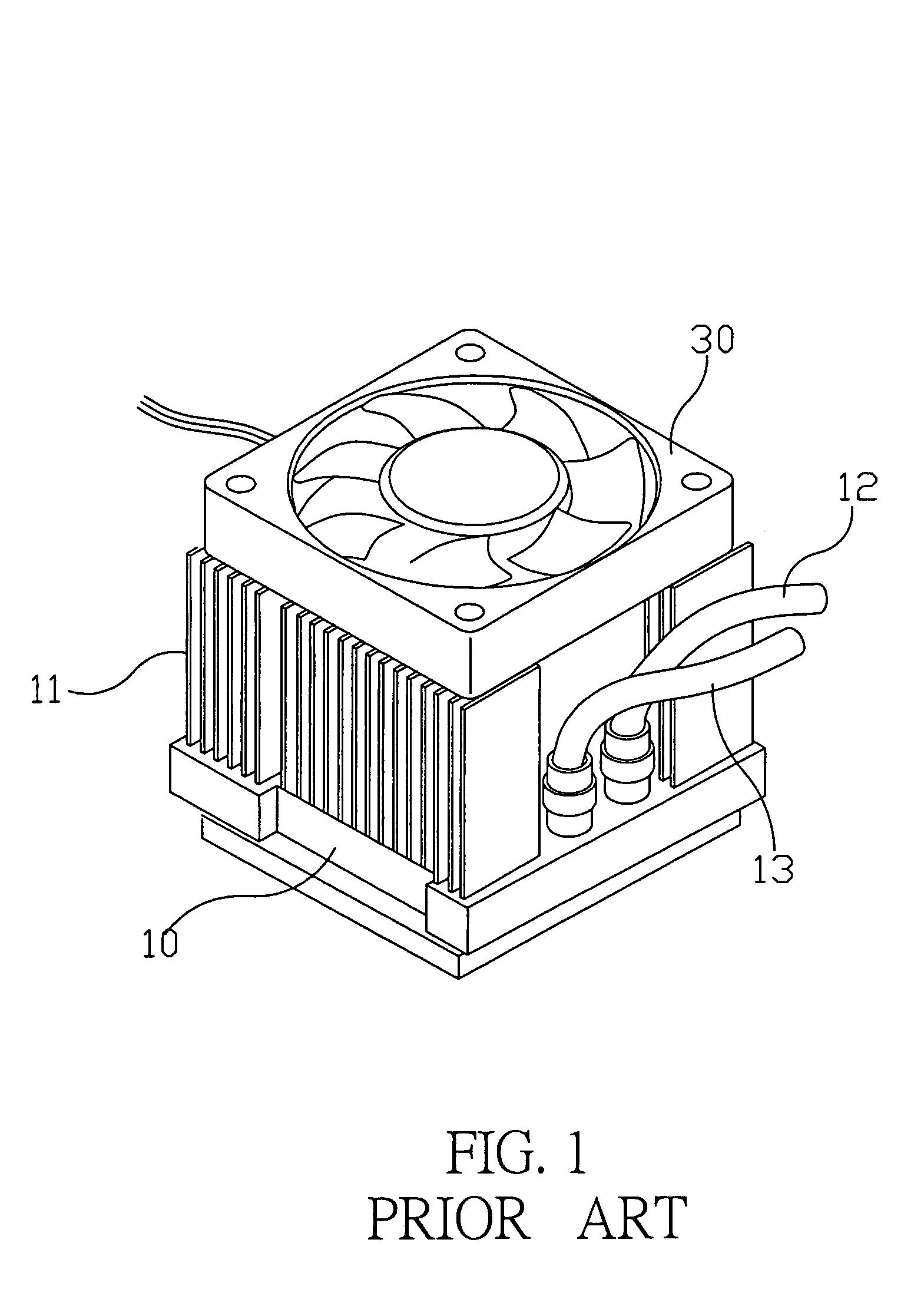 Water-cooler radiator module