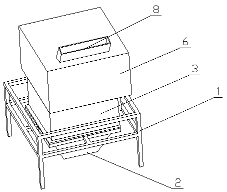 Cement bag breaking equipment