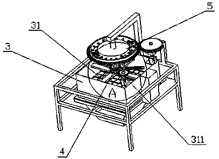 Cement bag breaking equipment