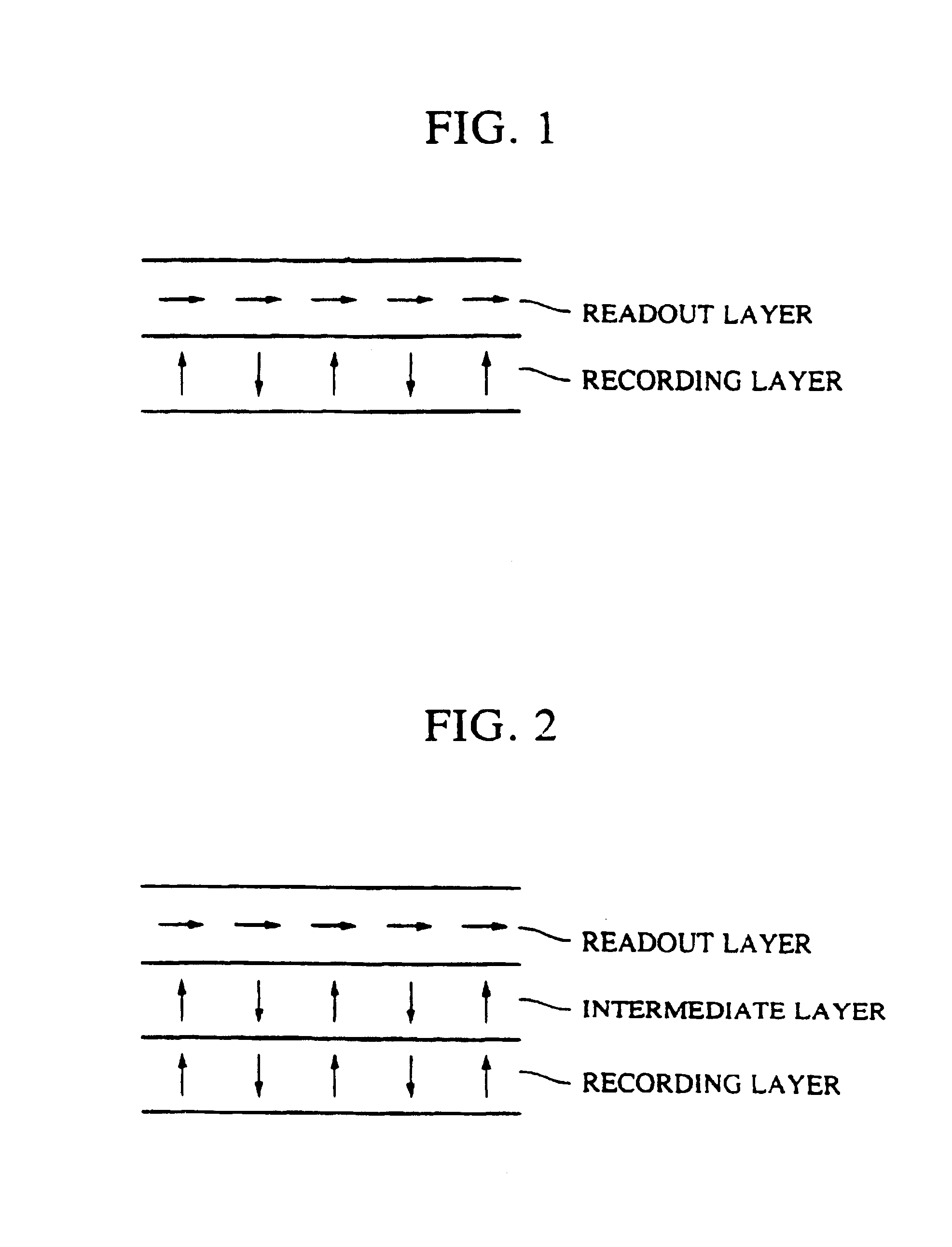 Magneto-optical recording medium and method for reproducing information from a magneto-optical recording medium having three layers