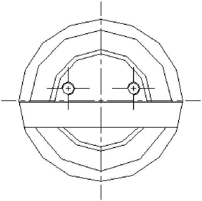 Cast aluminum dummy shaft