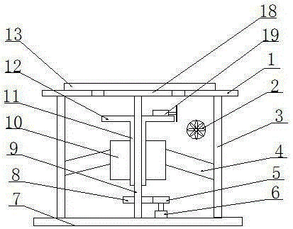 Sponge cutting machine with dust collection function