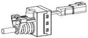 DC button switch having dustproof function and potentiometer output