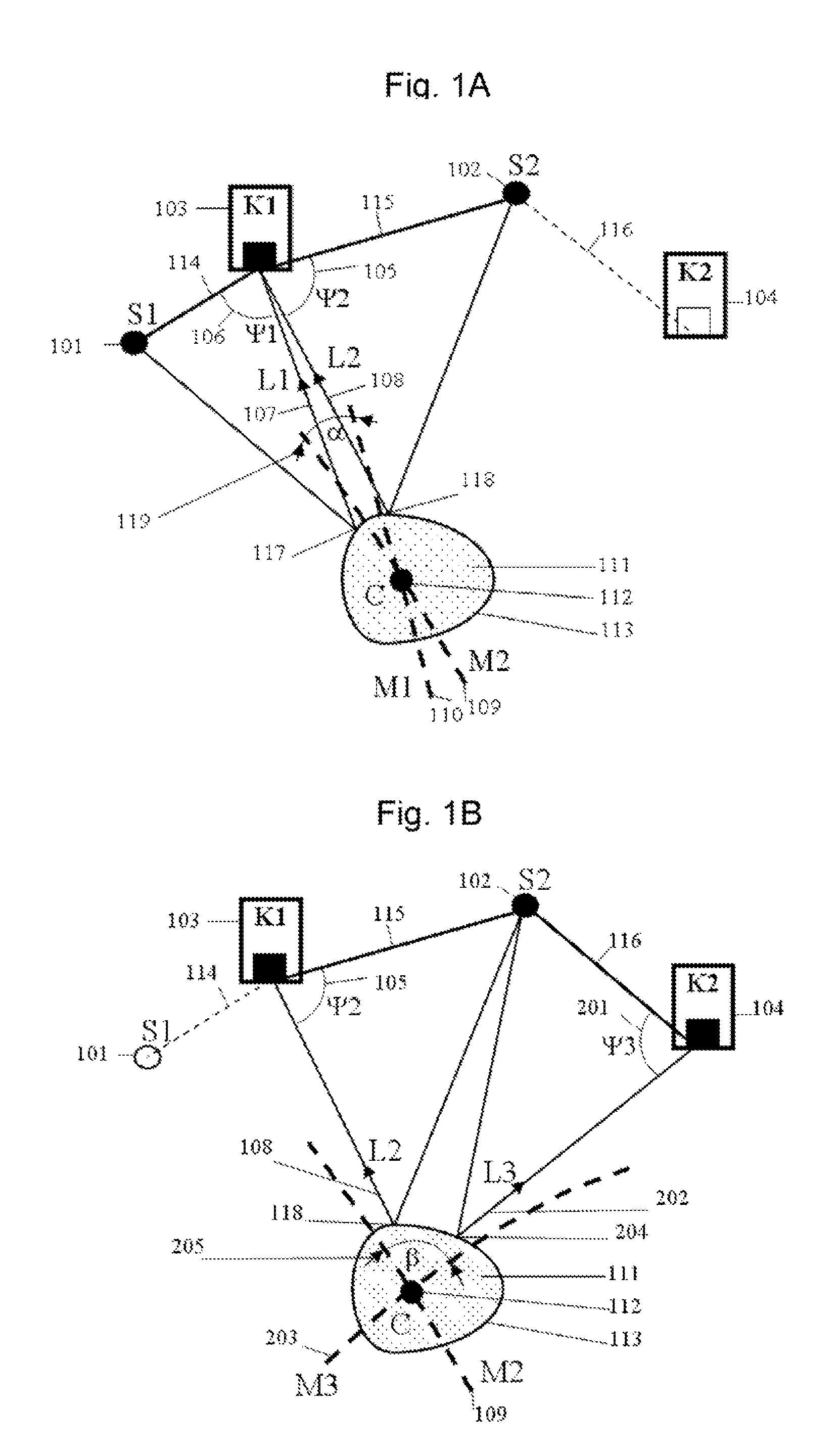 Optical tracking apparatus using six degrees of freedom