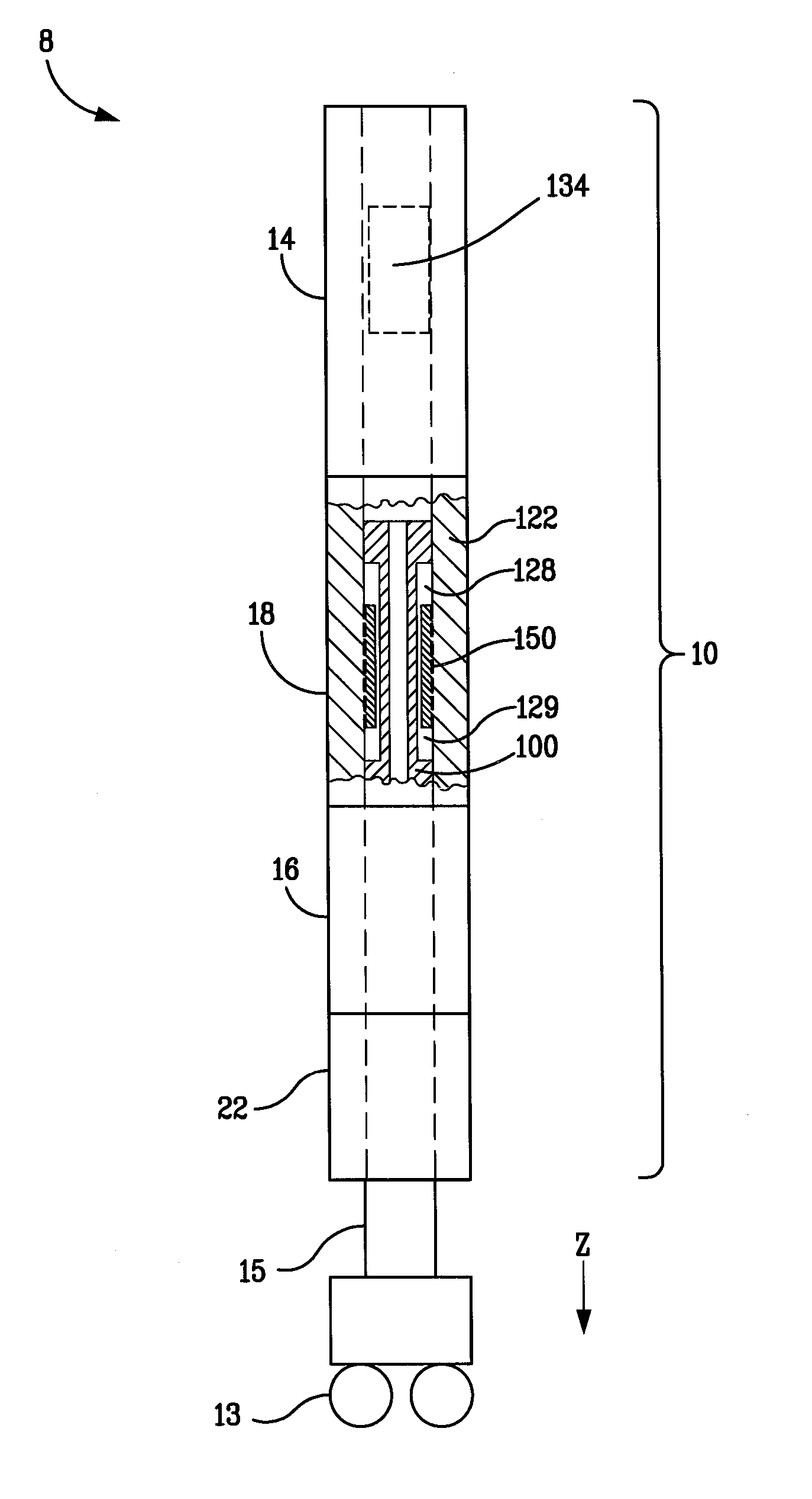 System and method for damping vibration in a drill string using a magnetorheological damper