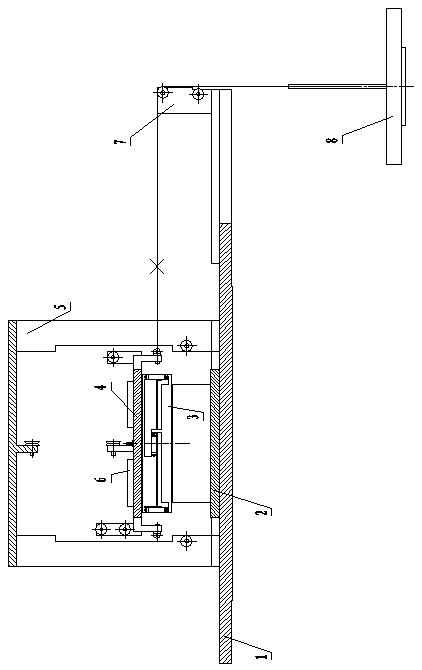 Dynamic Calibration Device and Calibration Method of Built-in Hatch Door Force Measurement Box Balance