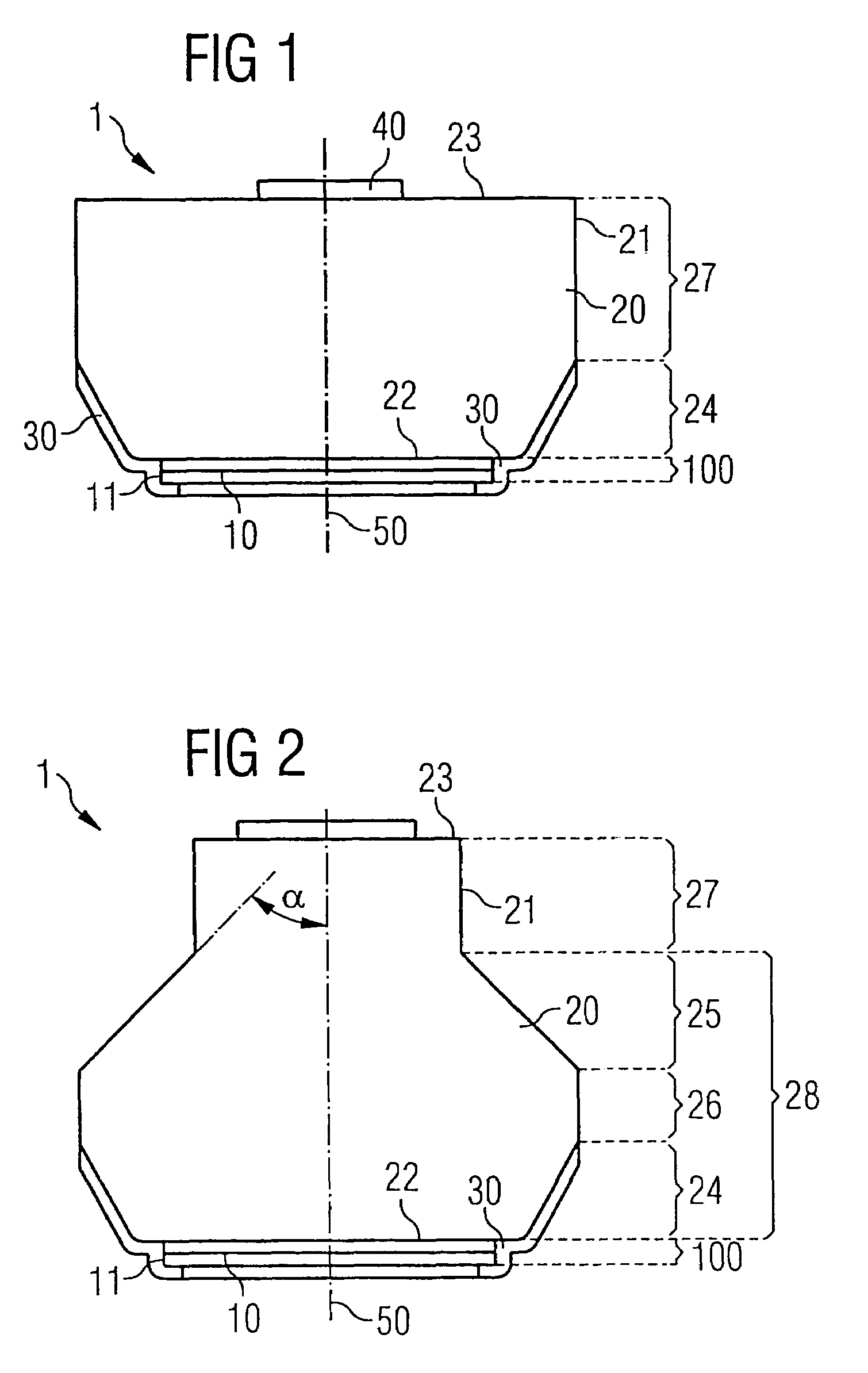 Radiation-emitting semiconductor chip, method for production thereof and radiation-emitting component