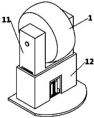 Rotary conveying mechanism for unequal diameter pipes
