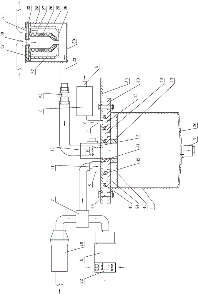 Automatic sewage suction device and filter device