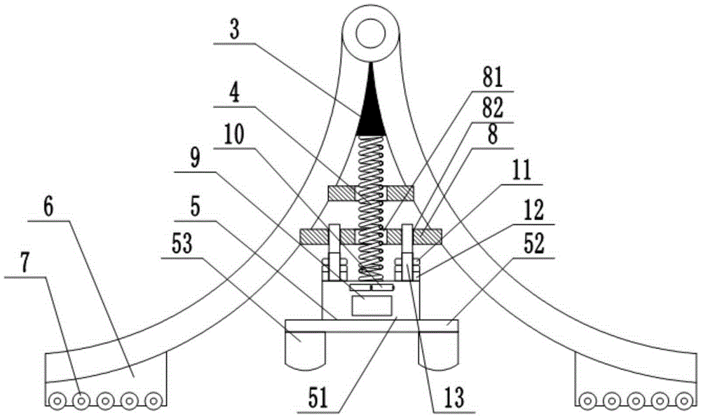 Counting-type resilience-force-adjustable muscle body builder