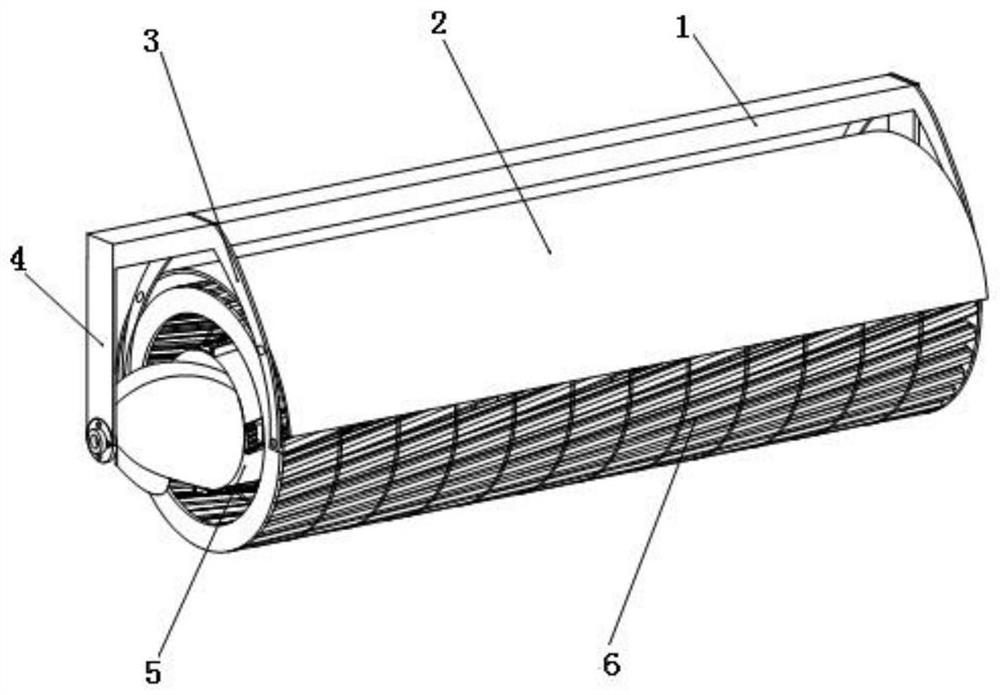 Single longitudinal axial flow rigid-flexible coupling corn threshing device