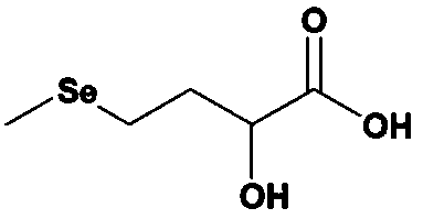 Preparation method of selenomethionine hydroxy analogue