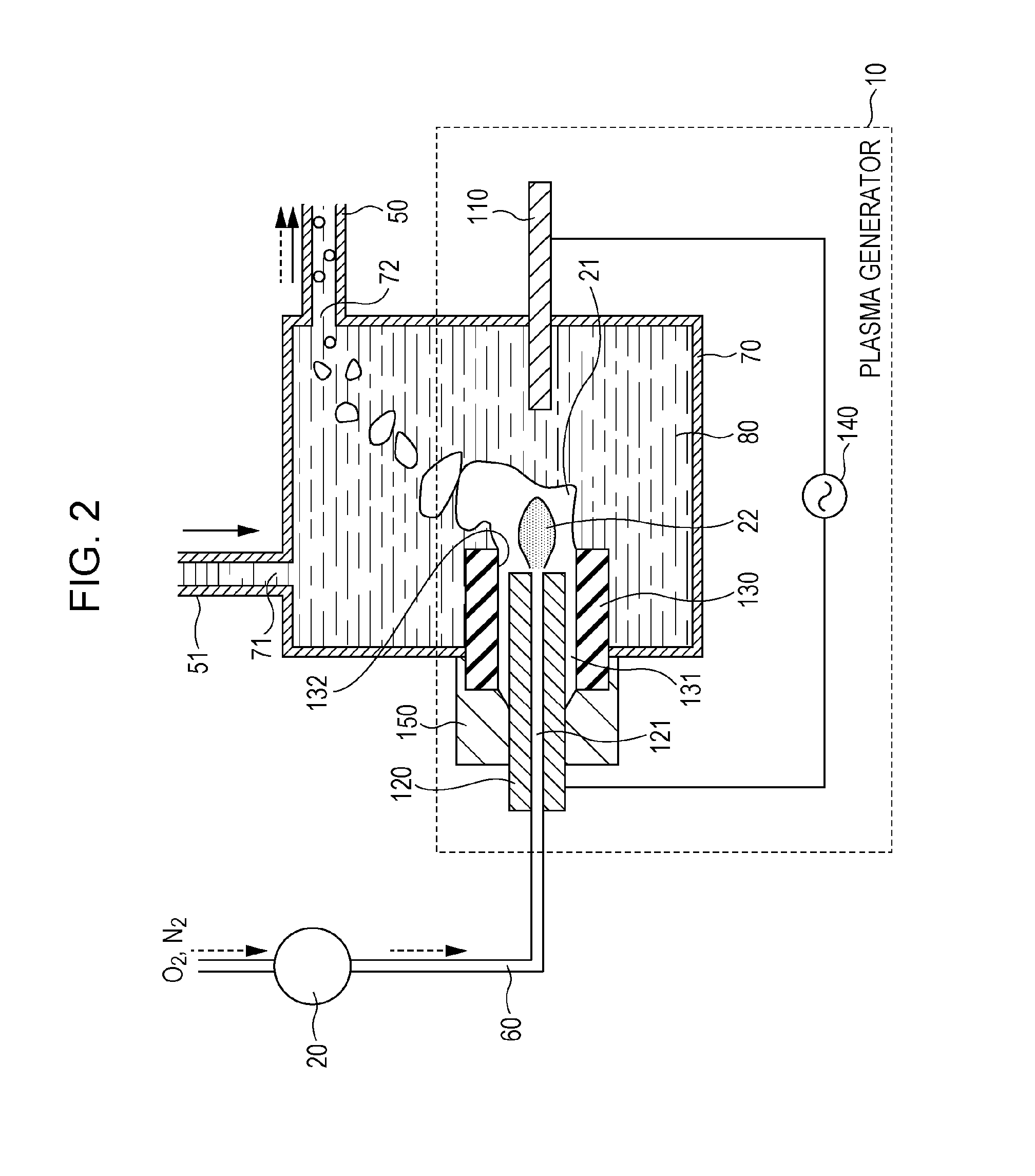 Nitrous acid generator