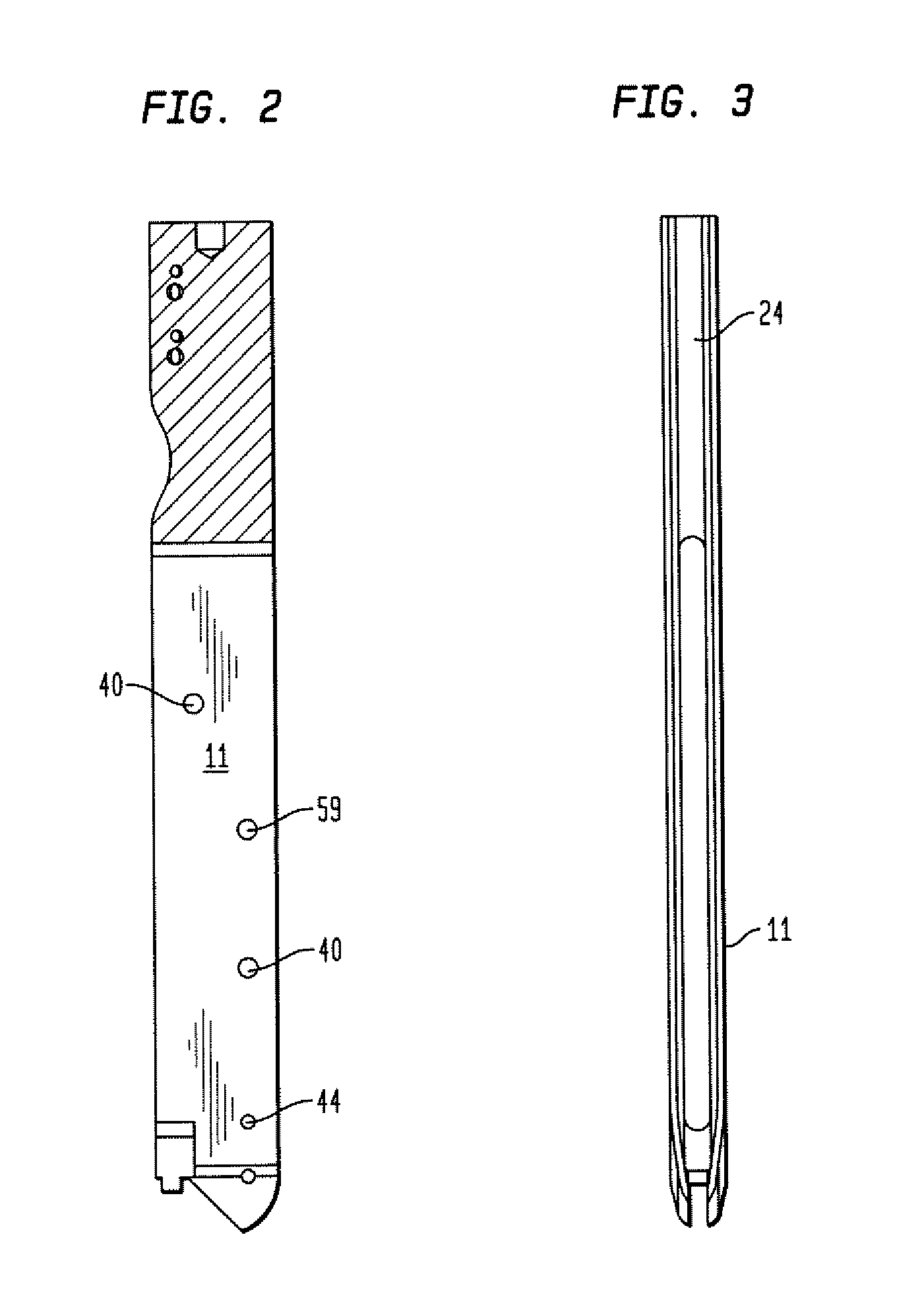 Broach handle with flexure spring
