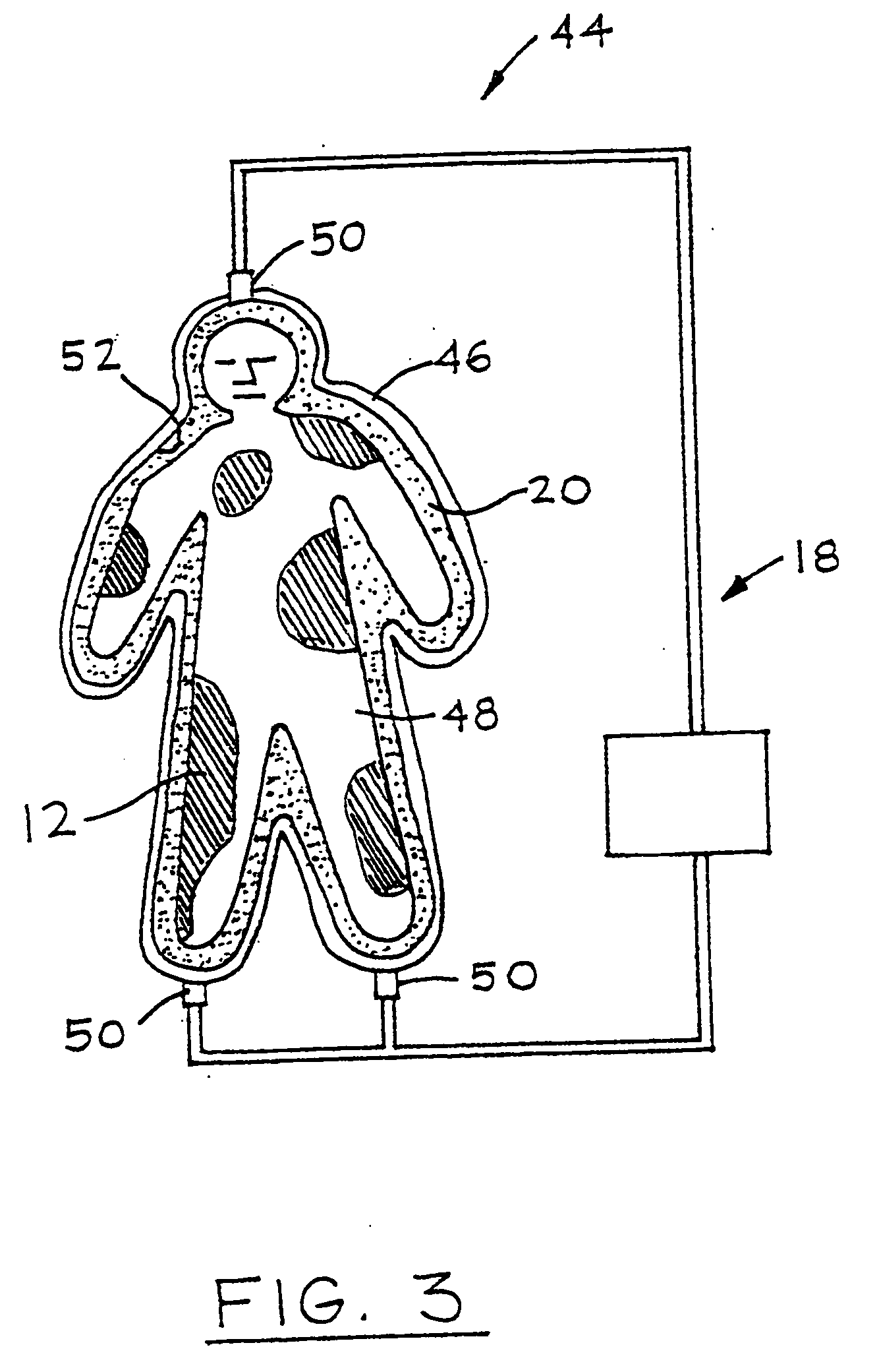 Device for treating and promoting healing of damaged body tissue