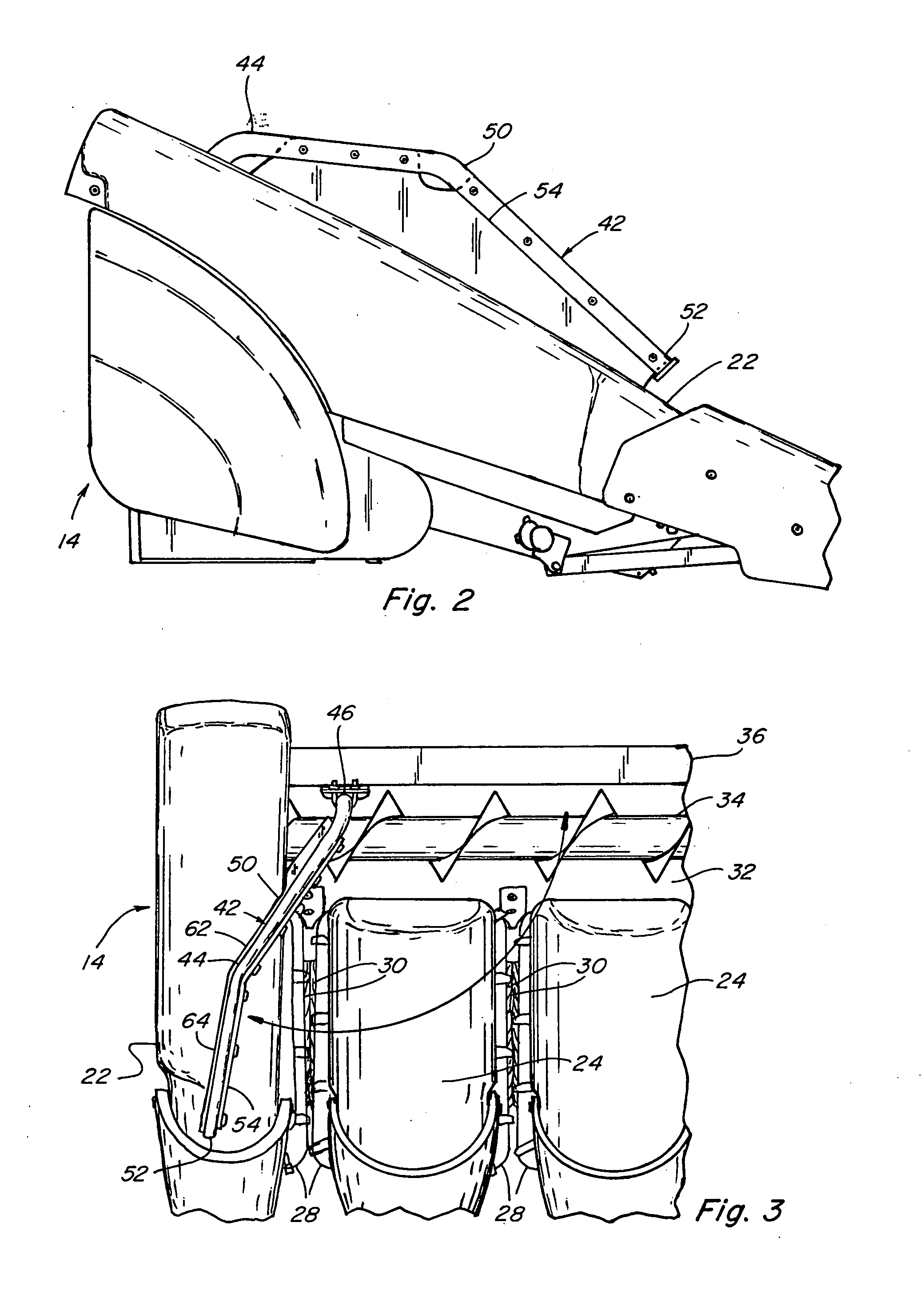 End hood extension for a corn header