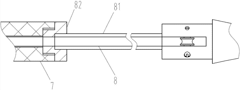 A stent graft delivery and its distal positioning release system